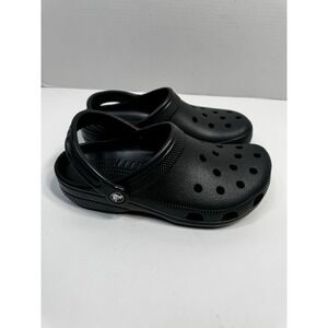 Crocs Classic Clog Black Authentic Men's Women's Shoe Style Brand New M6/W8